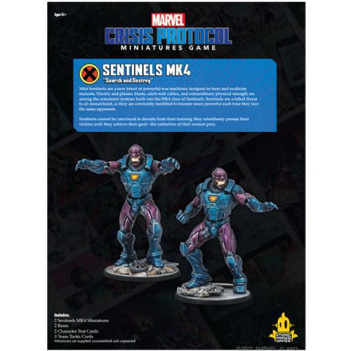 Marvel Crisis Protocol Sentinels MK IV